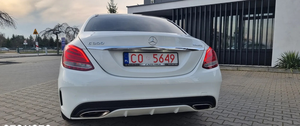 Mercedes-Benz Klasa C cena 99900 przebieg: 133580, rok produkcji 2017 z Toruń małe 407